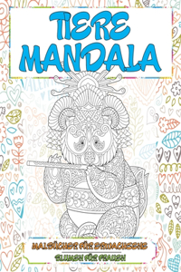 Malbücher für Erwachsene - Blumen für Frauen - Tiere Mandala