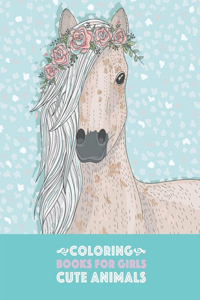 Coloring Books For Girls Cute Animals