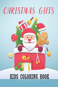 Christmas Gifts Kids Coloring Book