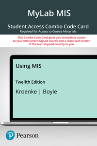 Mylab MIS with Pearson Etext -- Combo Access Card -- For Using MIS
