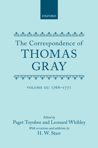 Correspondence of Thomas Gray