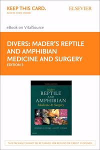 Mader's Reptile and Amphibian Medicine and Surgery - Elsevier eBook on Vitalsource (Retail Access Card)