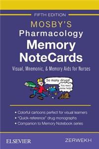 Mosby's Pharmacology Memory Notecards