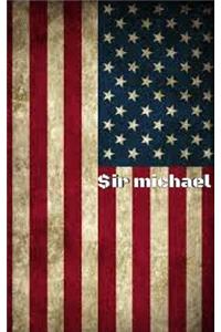USA American Flag Sir Michael Huhn Artist Creative Journal