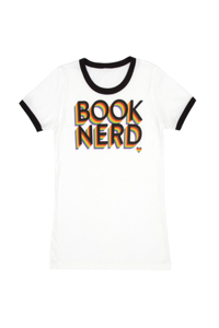 Book Nerd Pride Women's Ringer T-Shirt Medium
