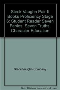 Steck-Vaughn Pair-It Books Proficiency Stage 6