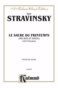 STRAVINSKY SACRE DU PRINTEMPS M