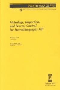 Metrology, Inspection, and Process Control for Microlithography