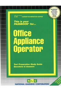 Office Appliance Operator