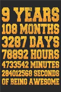 9 Years Of Being Awesome