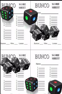 Bunco Score Sheets