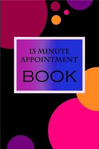 15 Minute Appointment Book