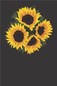 Watercolor Sunflower Journal