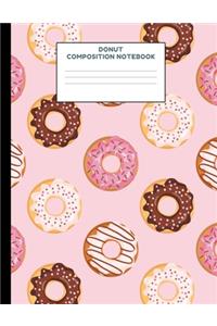Donut Composition Notebook