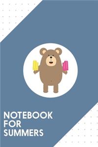 Notebook for Summers