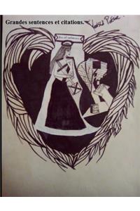 Grandes sentences et citations.