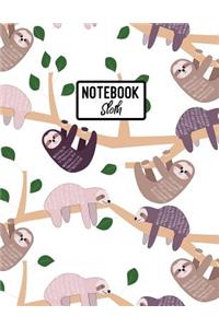 Sloth Notebook