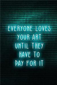 Everyone Loves Your Art Until They Have To Pay For It
