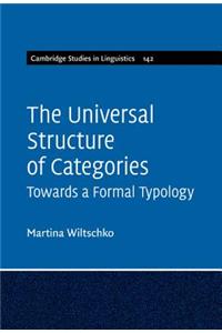 The Universal Structure of Categories