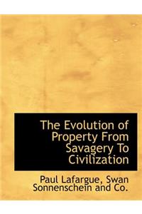The Evolution of Property from Savagery to Civilization