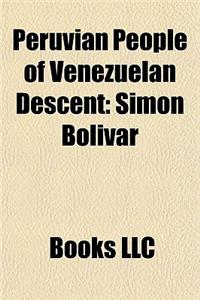 Peruvian People of Venezuelan Descent
