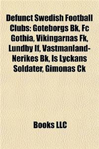 Defunct Swedish Football Clubs