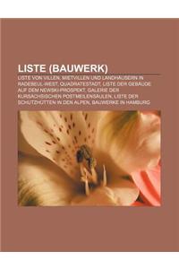 Liste (Bauwerk)