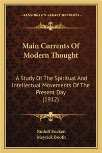 Main Currents of Modern Thought