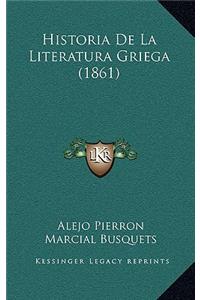 Historia De La Literatura Griega (1861)