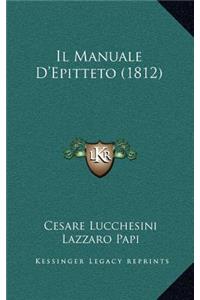Il Manuale D'Epitteto (1812)