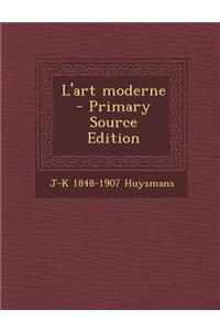 L'Art Moderne