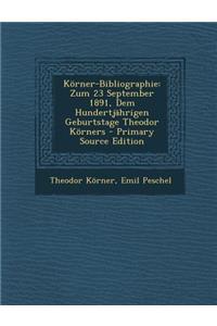 Korner-Bibliographie