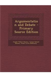 Argumentation and Debate