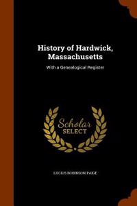 History of Hardwick, Massachusetts