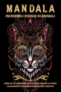 Libro Da Colorare Animali Mandala