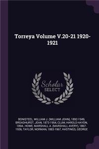 Torreya Volume V.20-21 1920-1921