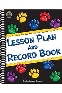 Paw Prints Lesson Plan and Record Book