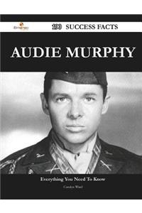 Audie Murphy 190 Success Facts - Everything You Need to Know about Audie Murphy