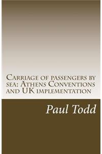 Carriage of passengers by sea