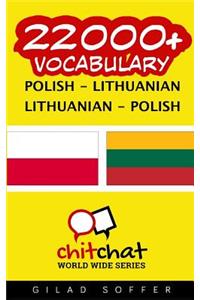 22000+ Polish - Lithuanian Lithuanian - Polish Vocabulary