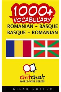 1000+ Romanian - Basque Basque - Romanian Vocabulary