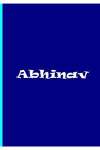 Abhinav - Personalized Journal