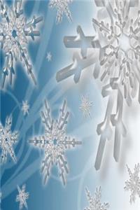 Journal Winter Snowflakes