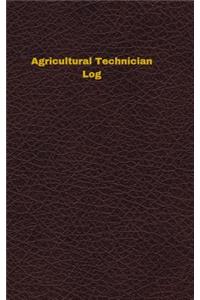 Agricultural Technician Log