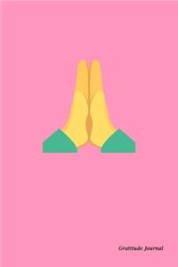 Gratitude Journal -Prayer Hands Cover (Pink)