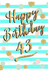 Happy Birthday 43