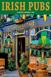 Irish Pubs 2025 12 X 12 Wall Calendar