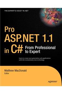 Pro ASP.NET 1.1 in C#