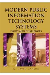 Modern Public Information Technology Systems