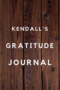 Kendall's Gratitude Journal